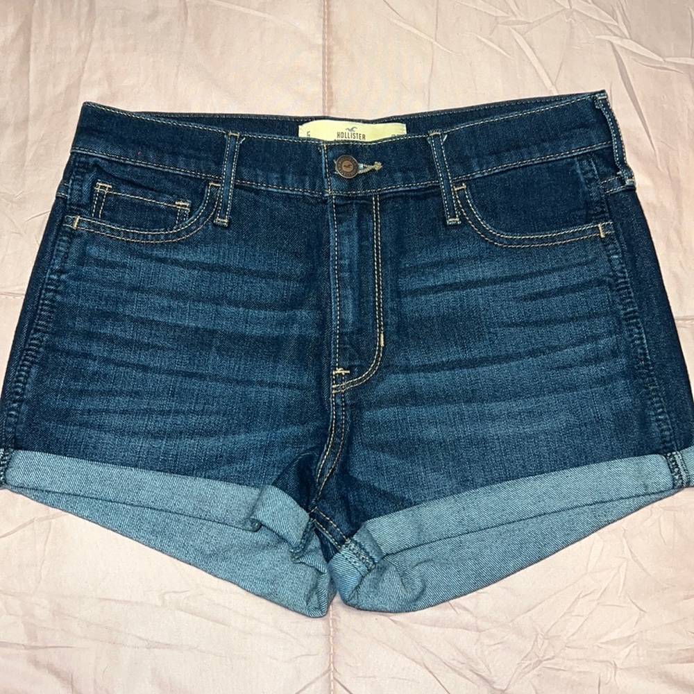 Hollister High Rise Jean Shorts